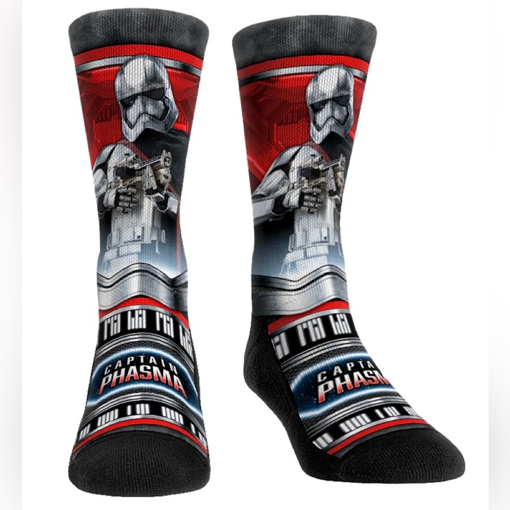Star Wars Captain Phasma Black Socks